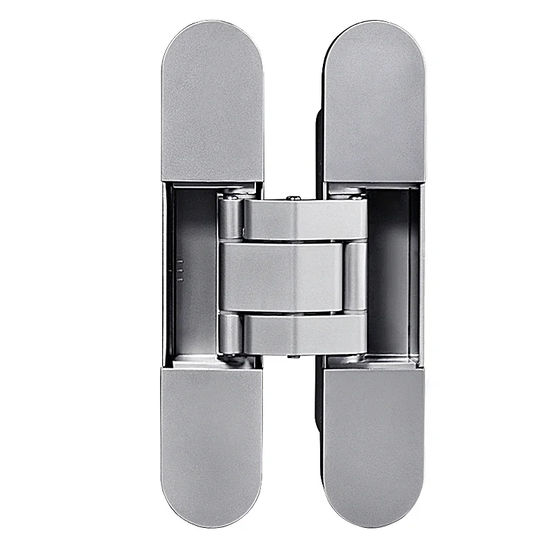 

German Oriko invisible hinge hides three-dimensional adjustable trap door, hidden invisible door, cross dark hinge 180 degrees