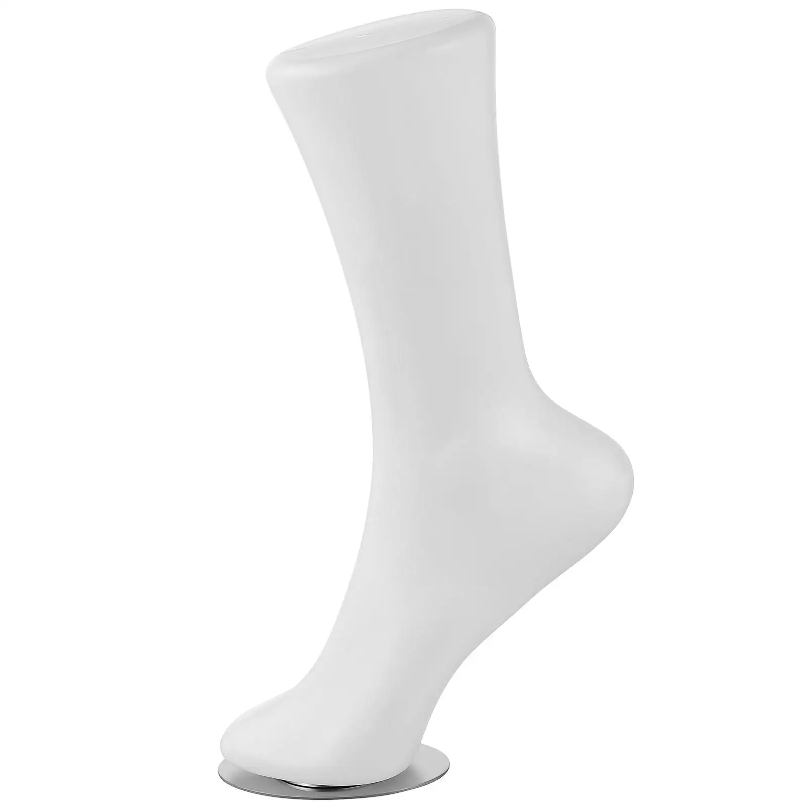 

Seamless Foot Mold Props for Sock Display White Vinyl Thickened Design Woman Mannequin Feet Model Shoe Supplies