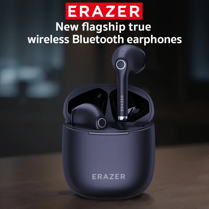 ERAZER XT90PRO Bluetooth-Kopfhörer mit Mikrofon, Sport-Gaming-Ohrhörer, Geräuschunterdrückung, kabellose Ohrhörer, geringe Latenz