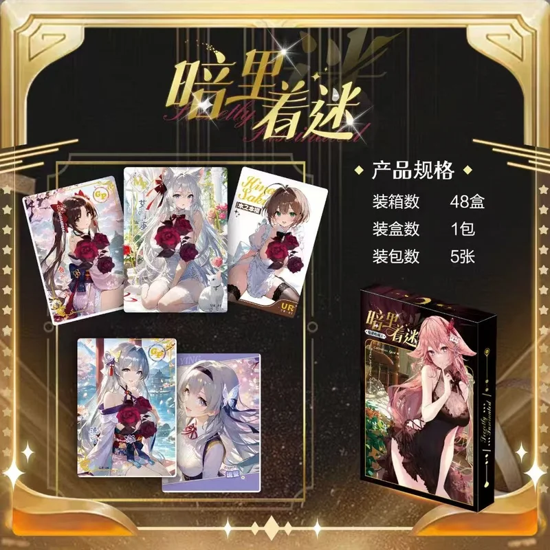 Wholesales Goddess Story Collection Card Anime Game Waifu ACG CCG TCG Special Card Booster Box Doujin Toys Hobby Gift