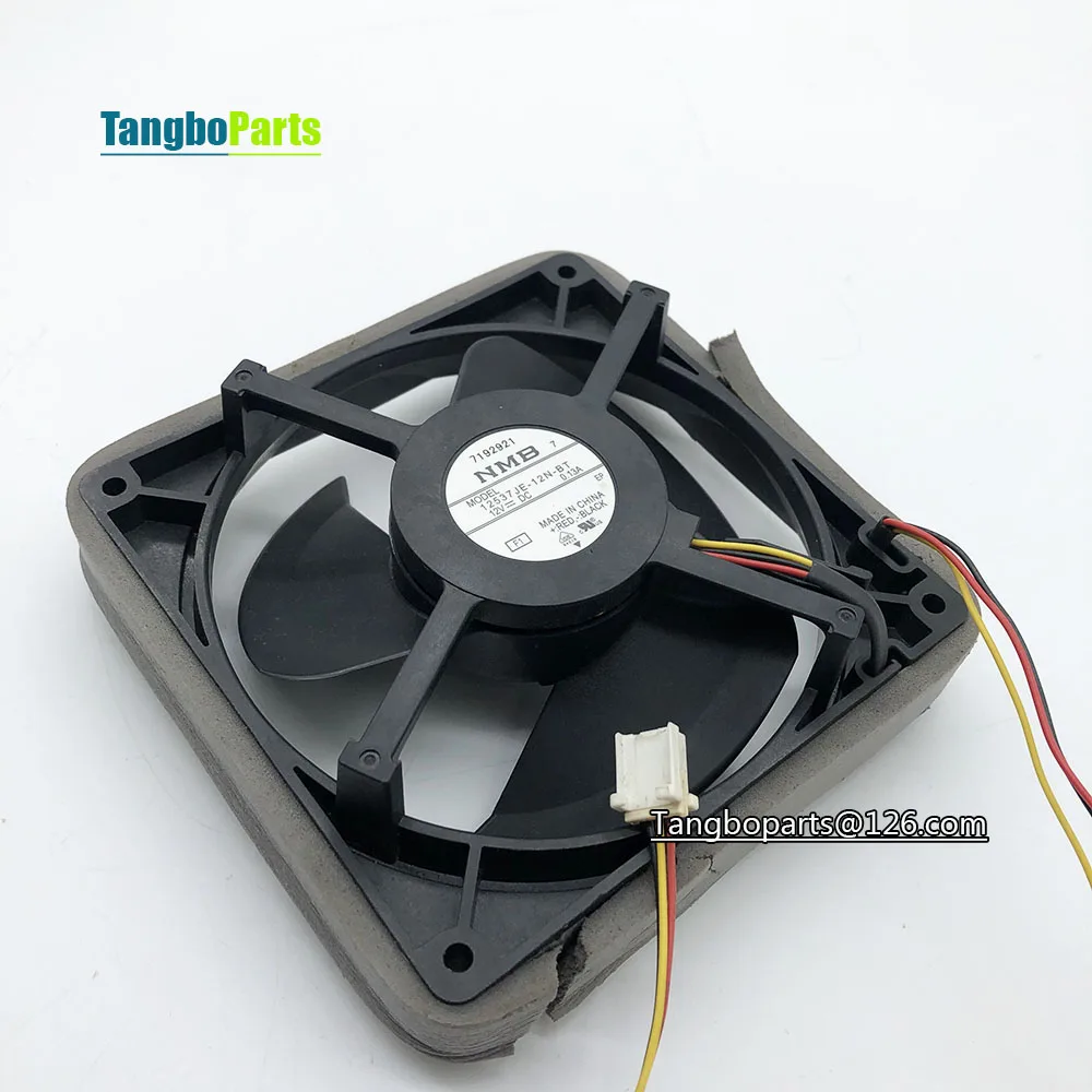 Refrigerator Fridge Spare Parts DC12V 0.13A NMB 12537JE-12N-BT Cooling Motor Fan For Haier Refrigerator