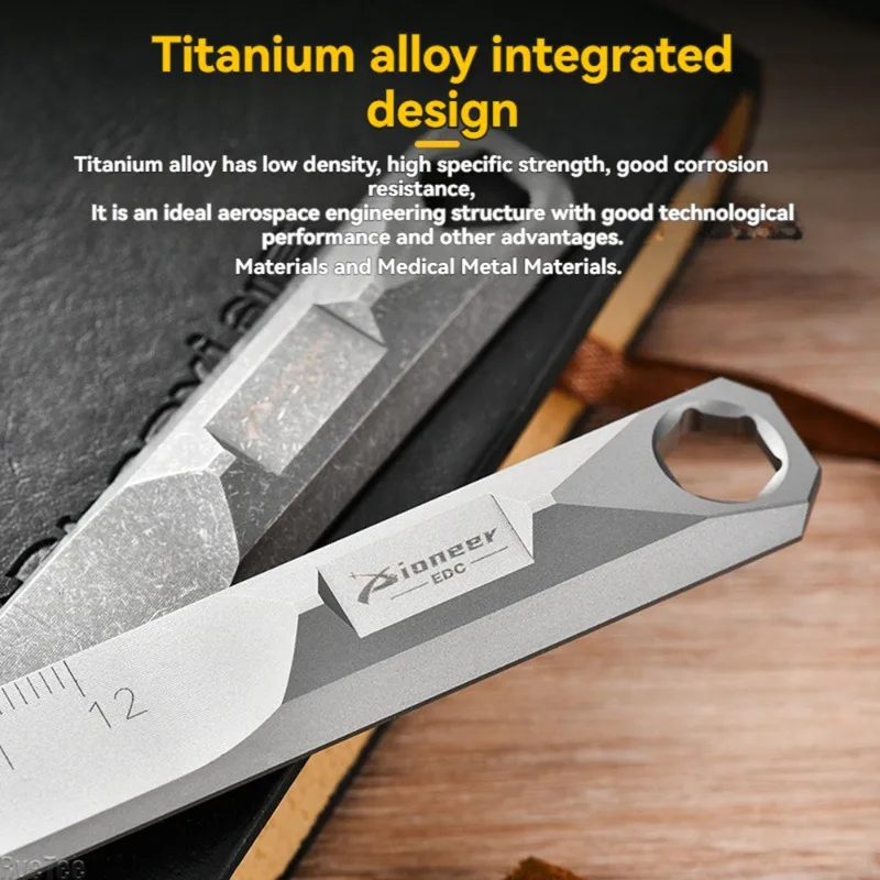 

Мини-рычаг из титанового сплава Hera: портативный многофункциональный измерительный инструмент для наружных работ