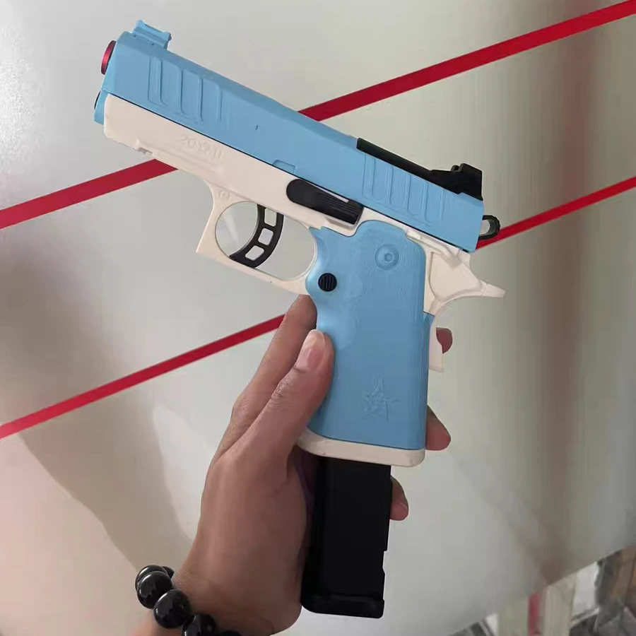 Pistolet jouet à balle molle, coque de lancer de feu continu, lanceur Airsoft, Sports de plein air, jeu CS, arme de tir, cadeau pour enfants