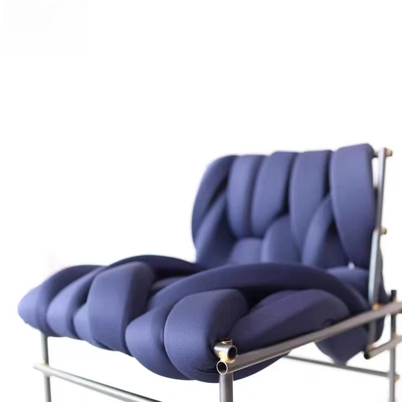 

Metal chair Loach single comfortable and fashionable living room splicing chair