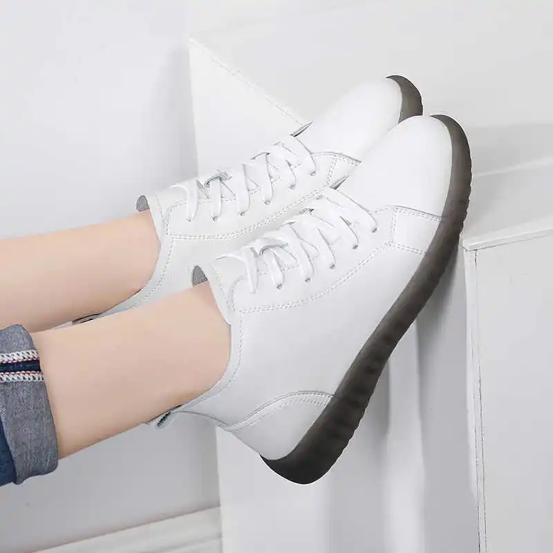 

Кроссовки на шнуровке на толстом каблуке, женские белые лоферы, дизайнерские теннисные туфли, женские тренировочные кроссовки для гольфа, спортивная классическая цена