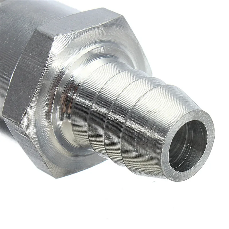 Een Manier 6/8/10/12Mm 4 Size Kleppen Aluminium Brandstof Non Return Terugslagklep een Manier Fit Carburateur Cock Pomp Terugslagklep