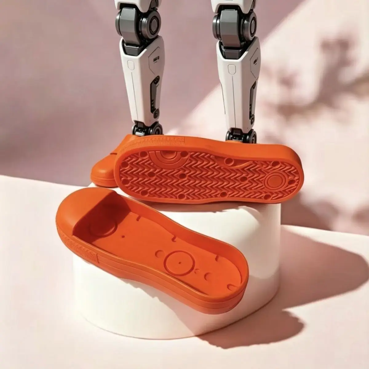 Wear-Resistant Anti-Slip Shockproof Rubber Foot Sleeves, Anti-Collision Protective Accessories For G1 Humanoid Robot