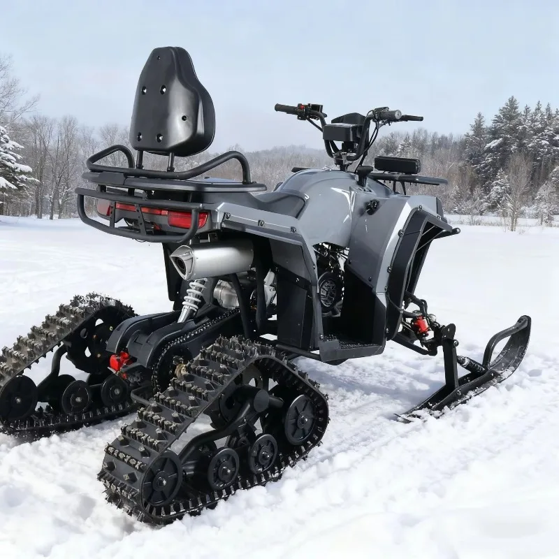 Custom Winter 200cc Chinese Snowmobile: Air-cooled and Oil-cooled Four-stroke Snowmobile A Must-have for Winters