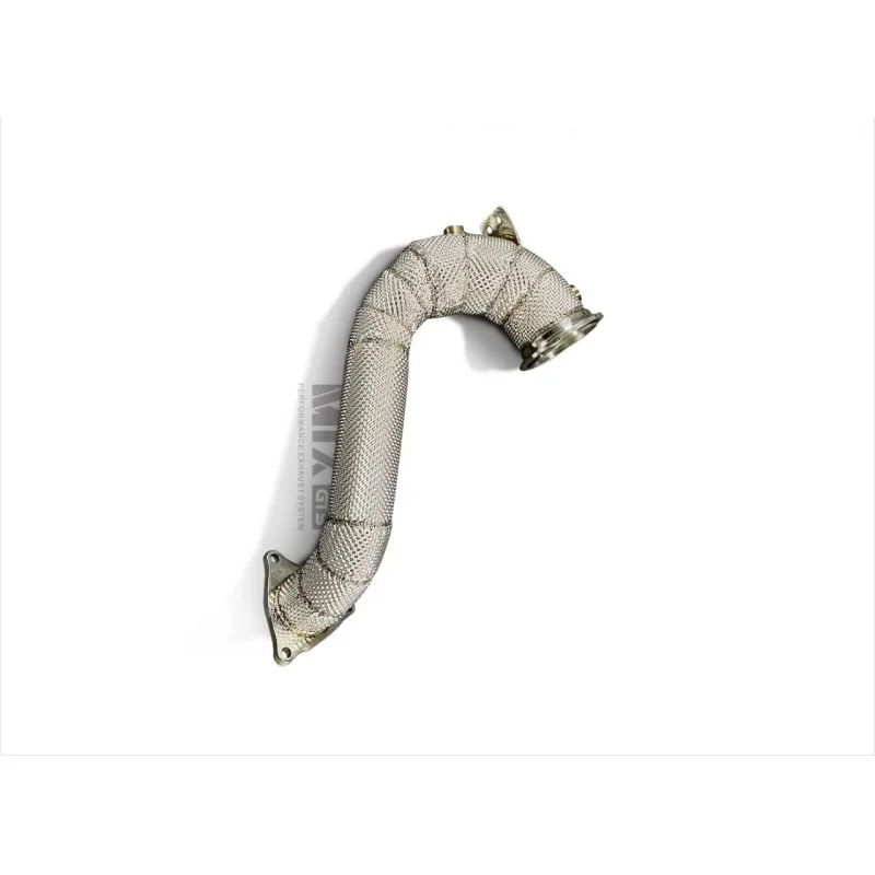 Stainless Steel High-flow Downpipe 2017-2022 E-PACE 2.0T Exhaust Power Upgrade