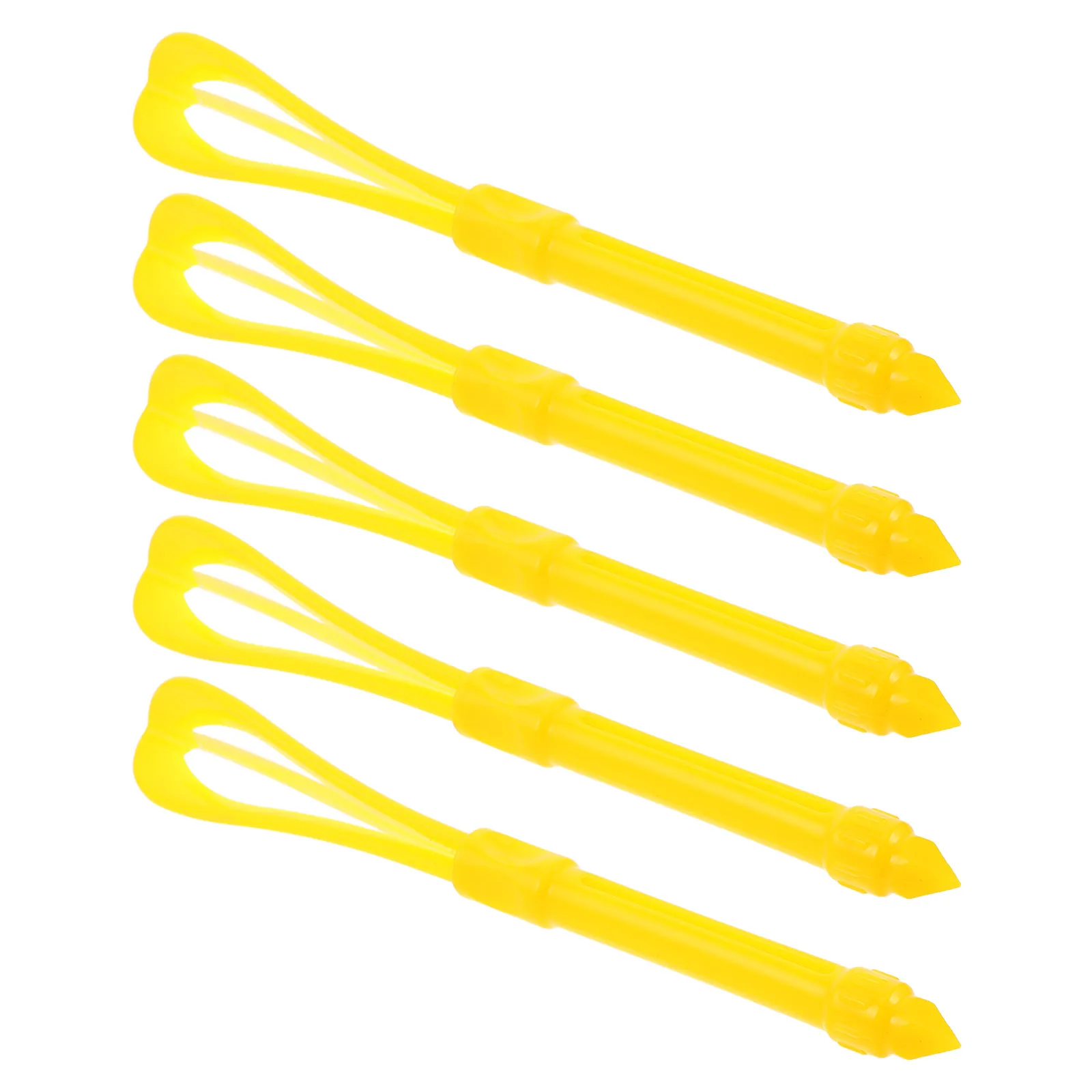 

5 Pcs Hair Color Blender Bleaching Highlight Tool Dye Cream Stirrers Coloring Dyestuff Mixer Whisk