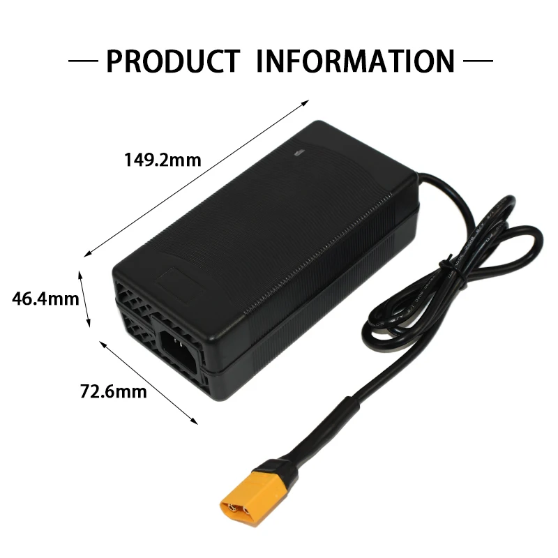 16.8V 15A 리튬 배터리 충전기 (4S 14.8V 15V 리튬 이온 배터리용) 고속 충전기 (팬 포함, 알루미늄 케이스, 100-240V, XT90 XT60)