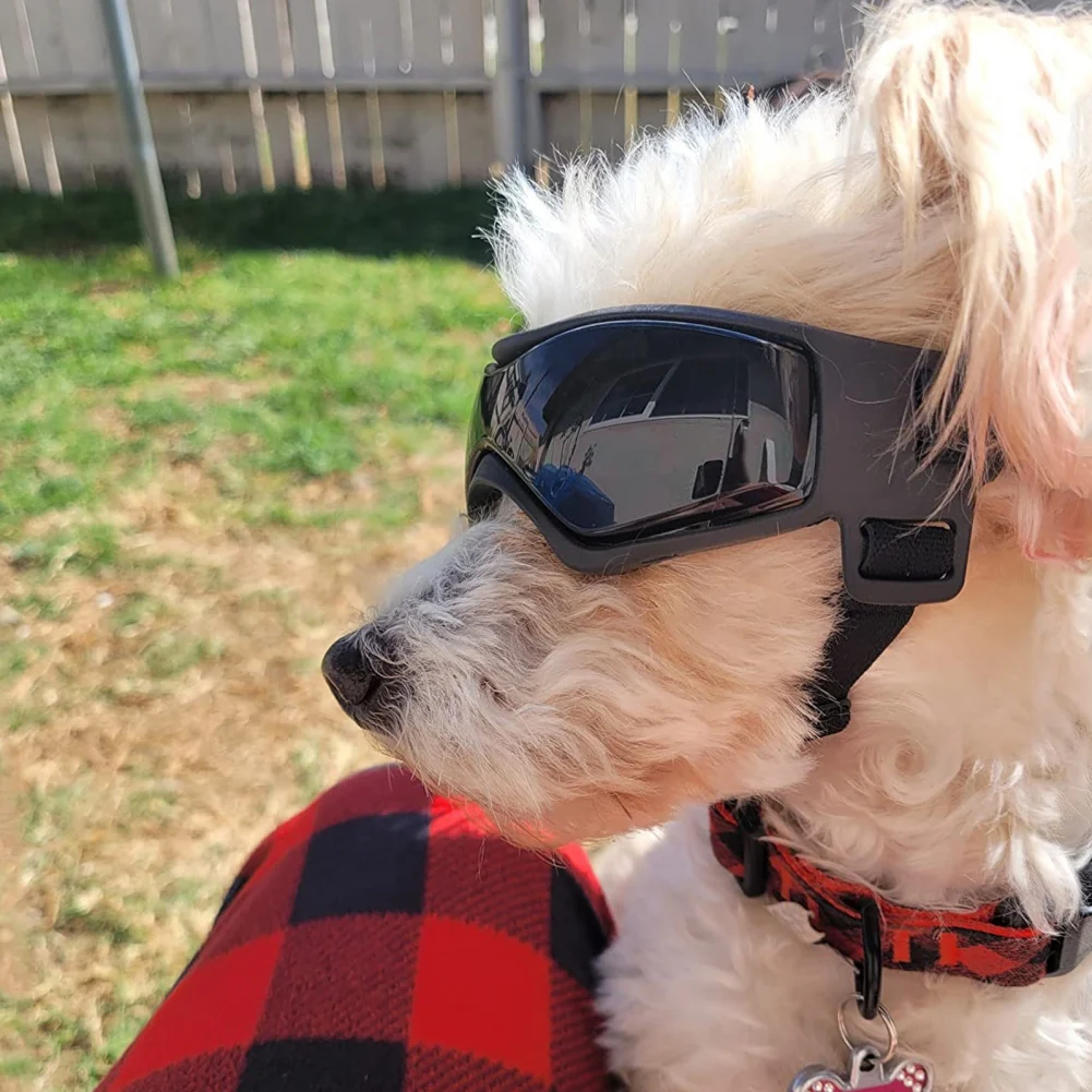 Pet Accessories Dog Outdoor UV Protection Sunglasses Cat Dog Goggles for Small Medium Breed Puppy Glasses Adjustable Straps