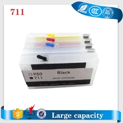 vilaxh Refill Cartridge With Chip For HP 711 711XL DesignJet T120 T520 T650 T630 T230 T210 Printer Cartridg