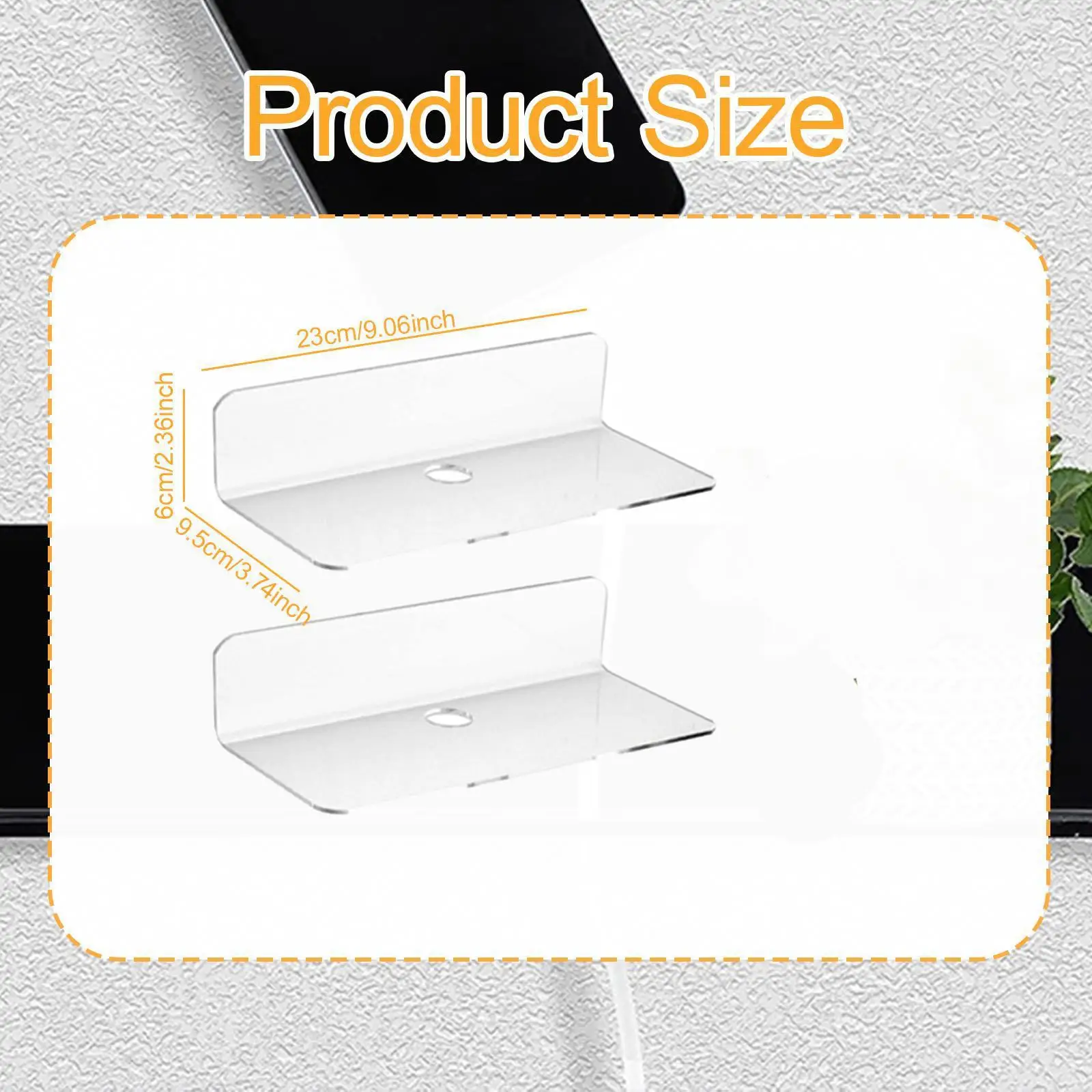 Floating Shelves Organizer Decoration for Collections Small Items Bathroom