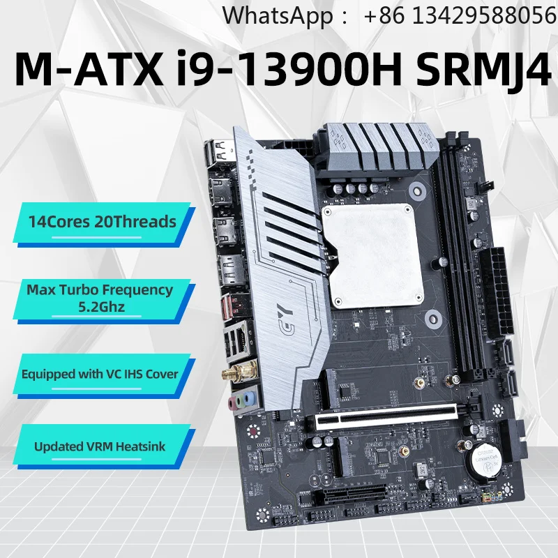 13th Generation I9-13900H New  Core Onboard CPU Processor for Gaming and Design Rendering L3 Socket Type