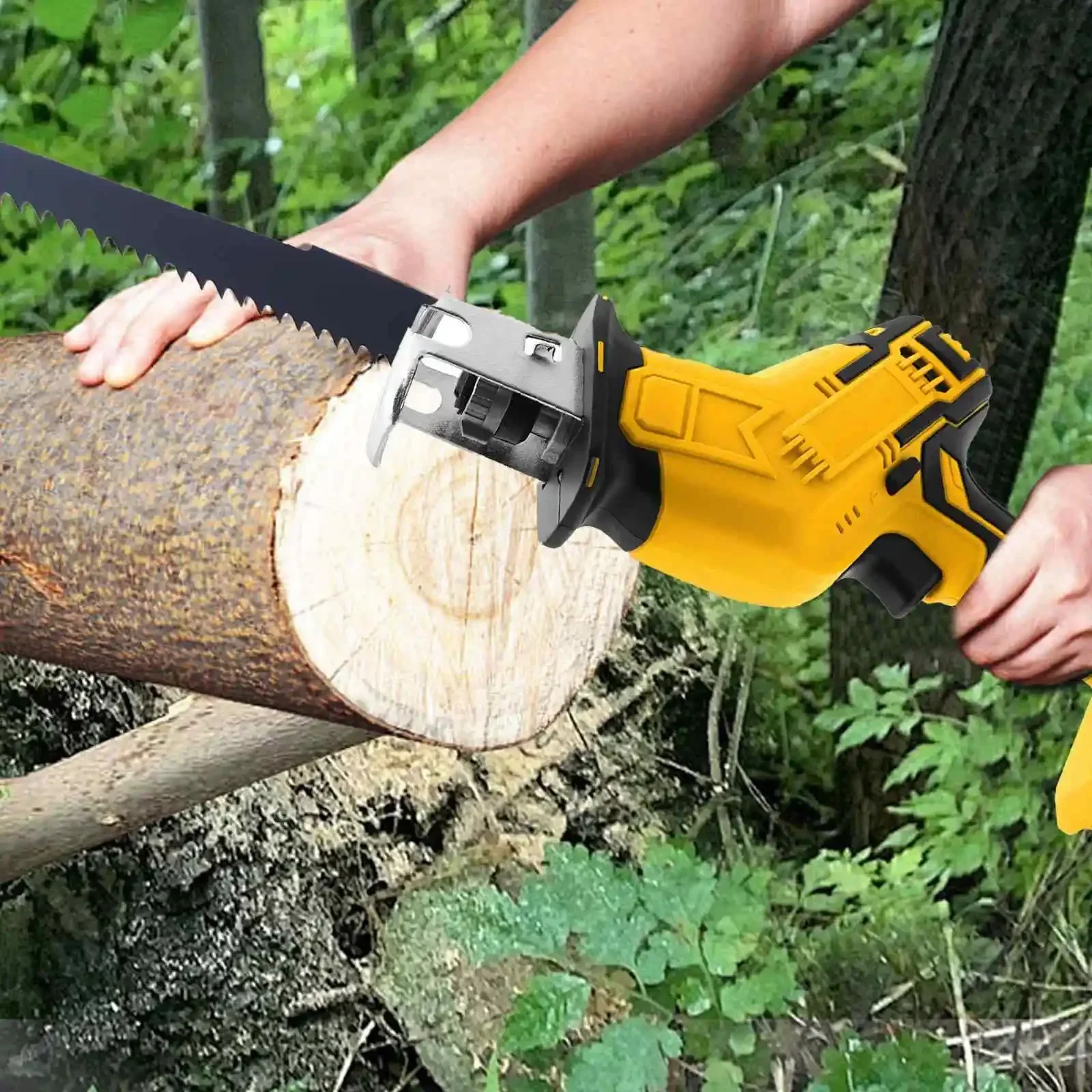 Cordless Reciprocating Saw Variable Speed High-Power Electric Saber Saw Wood PVC Cutting Power Tools For Dewalt 20V Battery