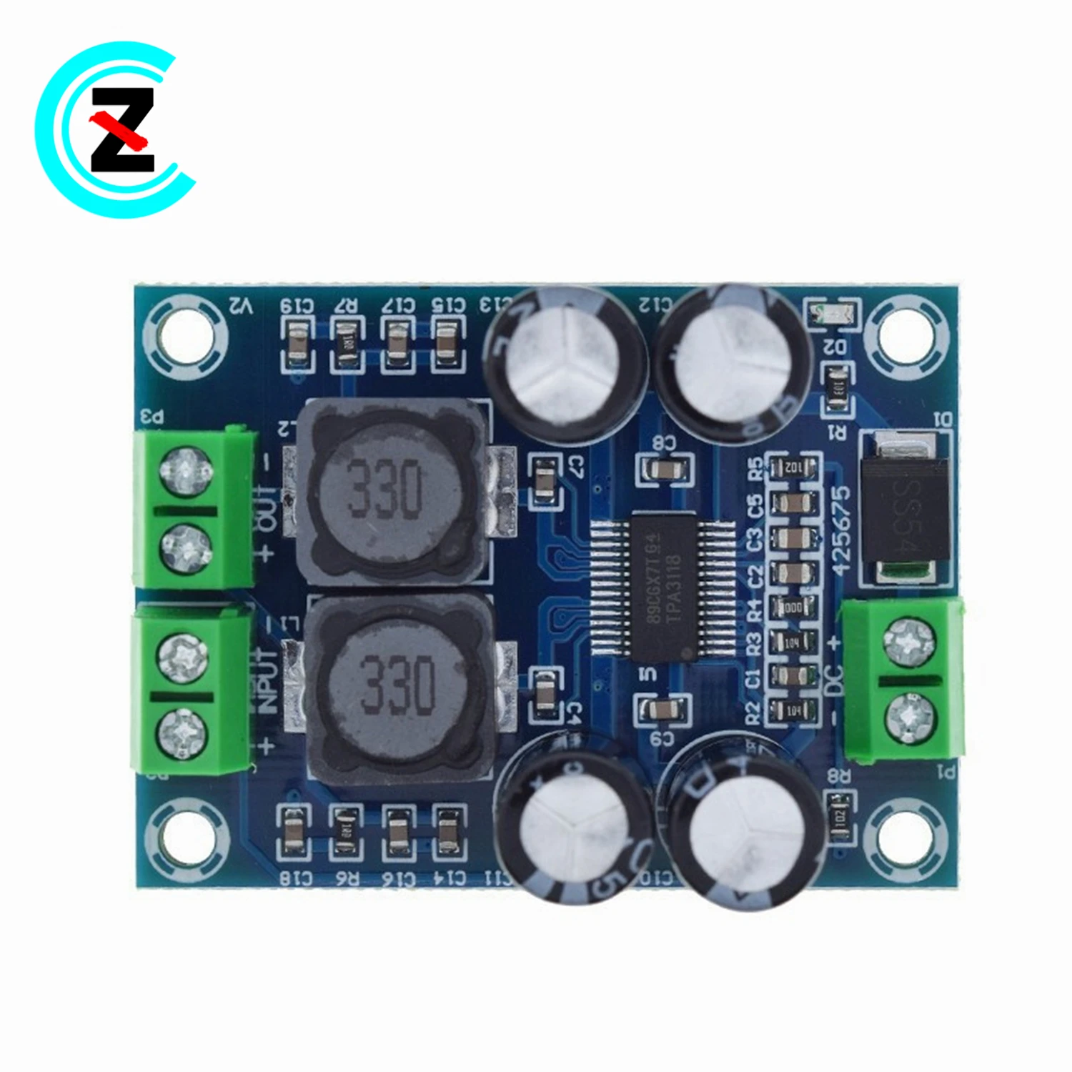 Mini-Version TPA3118 digitales Audioverstärkermodul Mono 60W XH-M311