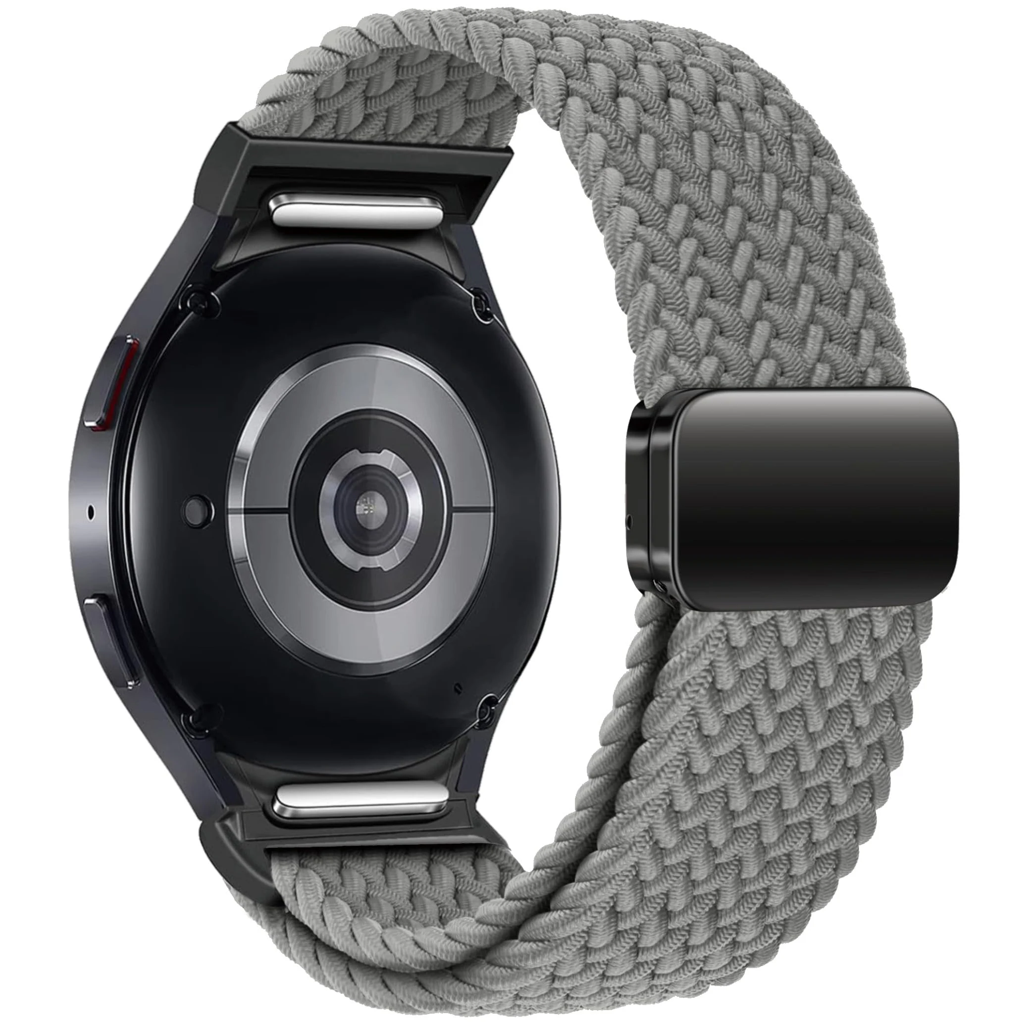Geen gaten gevlochten band voor Samsung Galaxy Watch 7 6 5 4 44 mm 40 mm/5 pro magnetische armband Galaxy watch6 watch4 classic 47 43 band