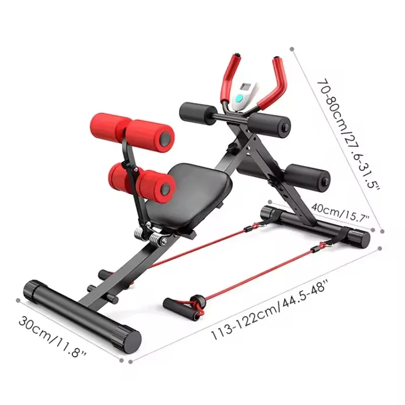 Household Multifunctional Abdominal Trainer Auxiliary Ab Roller Crunch Equipment