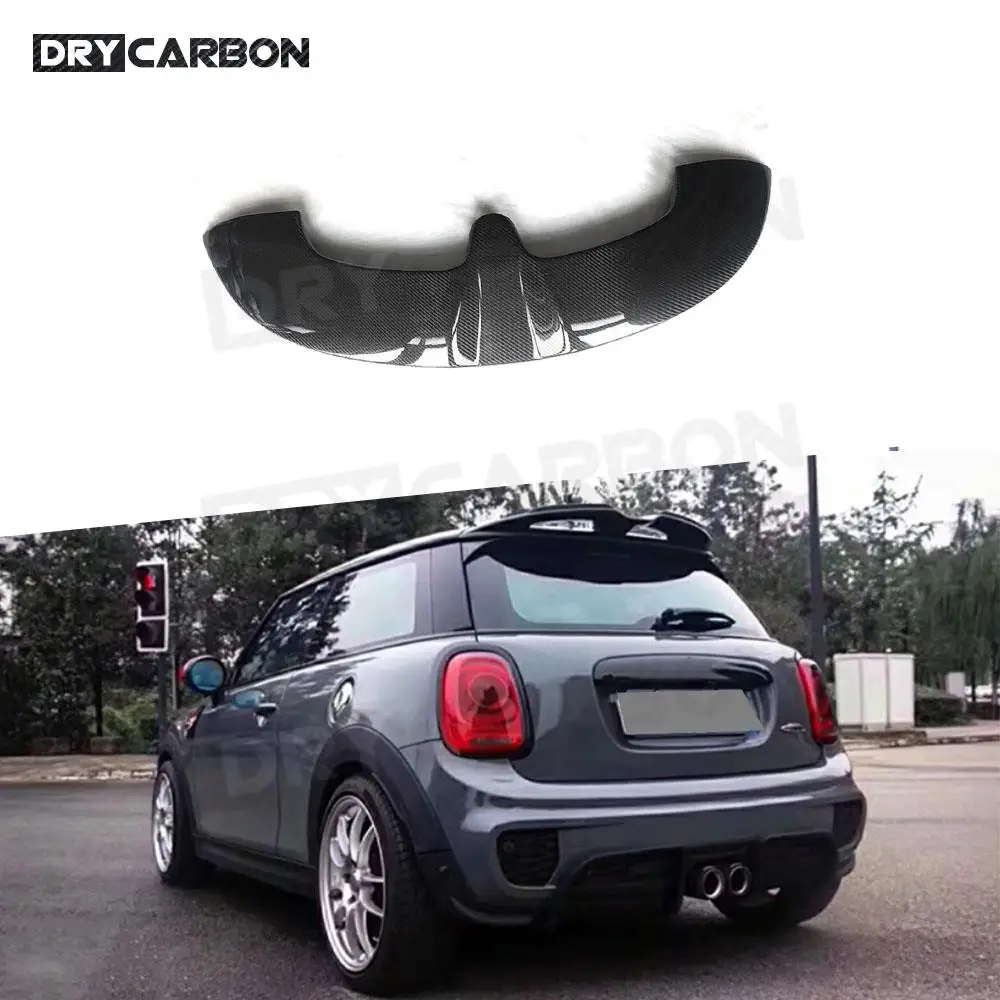 

Carbon Fiber Rear Roof Spoiler Wing Tail Trunk Boot Lip FRP Rear Spoiler for BMW Mini F55 F56 Cooper 2014 2015 2016 Body Kits