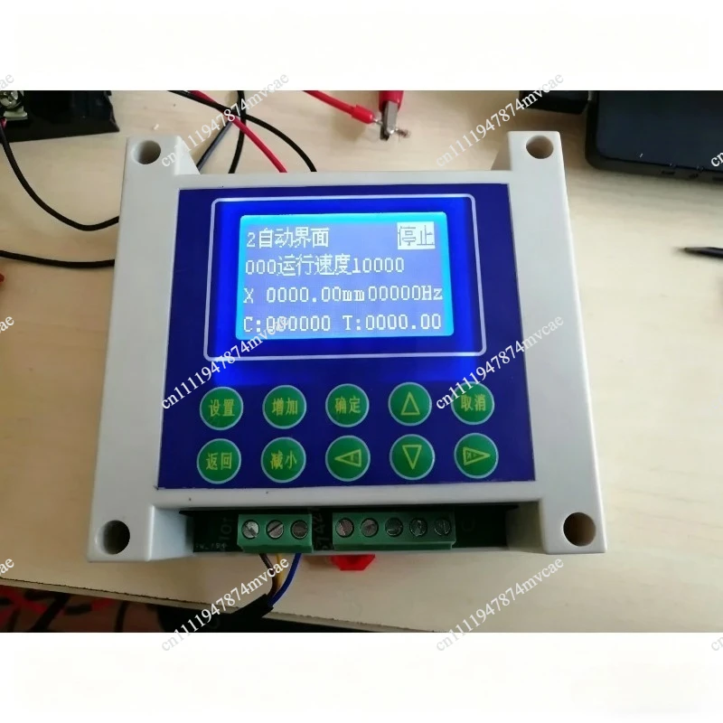 2025 English Version XJ-90 Programmable Single-axis Stepper Motor / Servo Motor Controller / Replaces PLC Industrial Controller