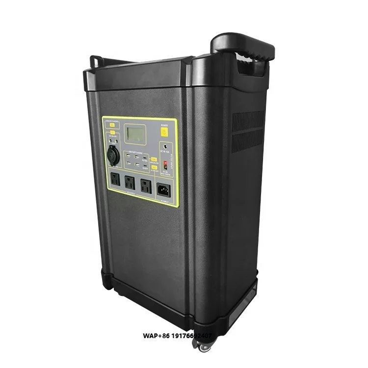 Portable Power Station Homes 6000 Wh Solar Powered Generator with USB-A USB-C Ports AC Outlets Portable Emergency Power Supply