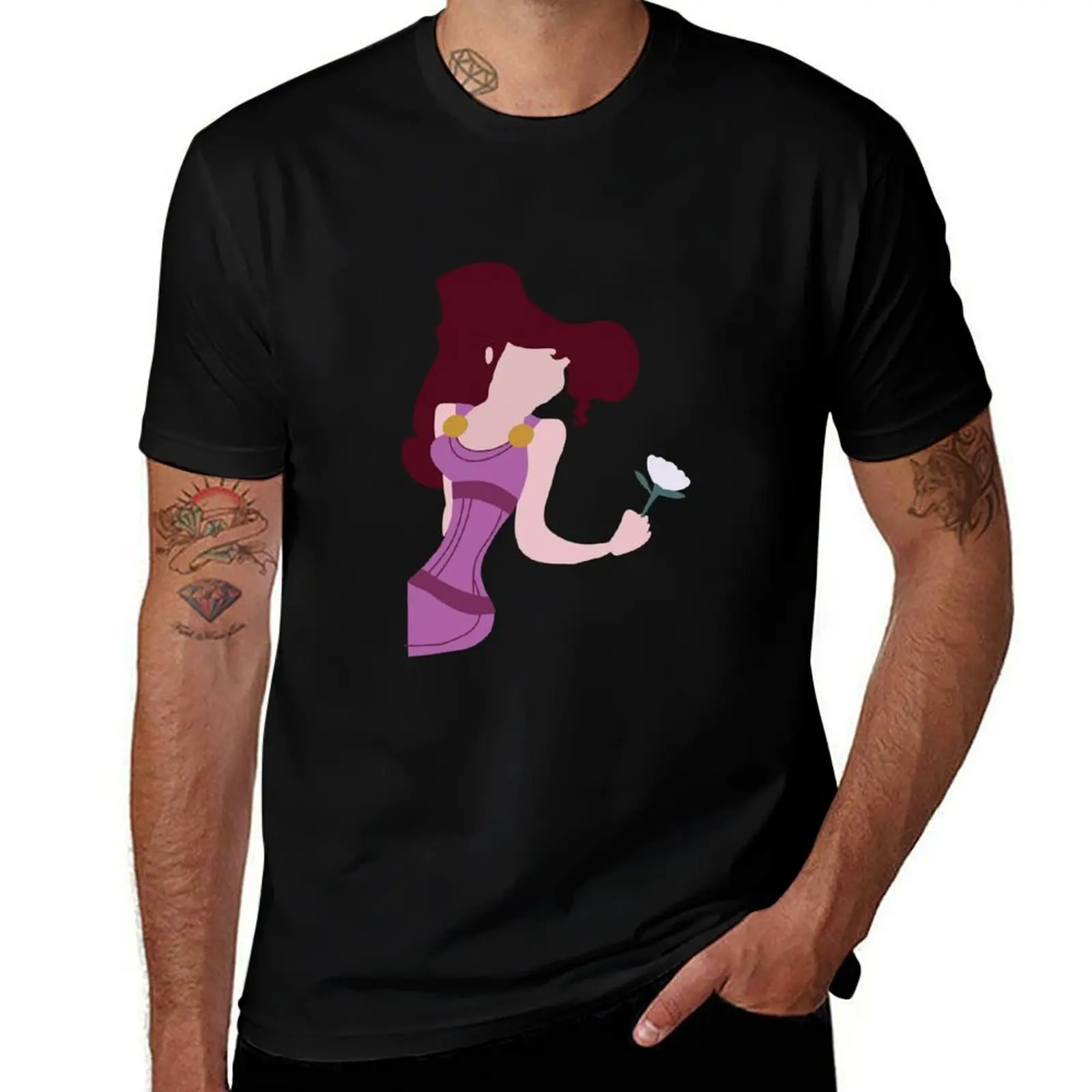 Camiseta Meg-Hercules, talla grande, transpirable
