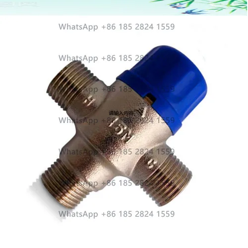 Brass Thermostatic Diverter Valve Solar Water Heater Auto Switch Valve  G as Three Way Valve DN15 DN20 DN25 DN32 NEW