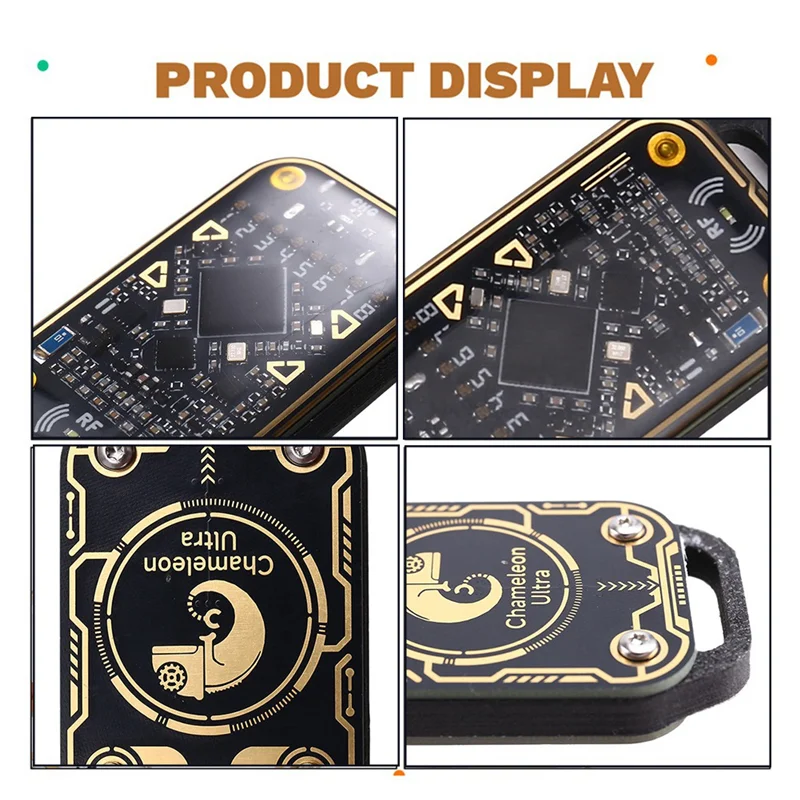 

A92Z Chameleon Ultra RFID Smart Chip Reader+ CUID Keychain ID IC 125K 13.56Mhz NFC Duplicator Smart Card Emulator Card Decode