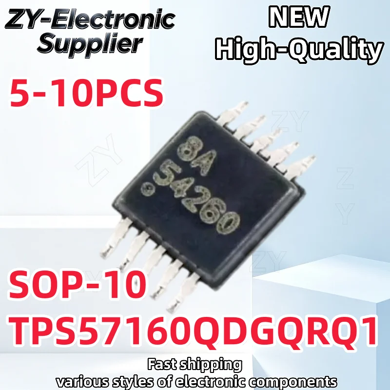 5-10Pcs 100% New TPS57160QDGQRQ1 TPS57160Q TPS57160 5716Q MSOP-10 Best Quality In Stock