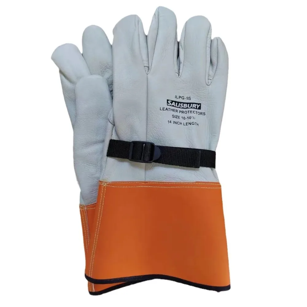 

35cm Goatskin Welding Glove Multifunctional Works Gloves Heat Resistant Mig/Stick/Tig Welder/Grill/Stove/BBQ Protective Gloves
