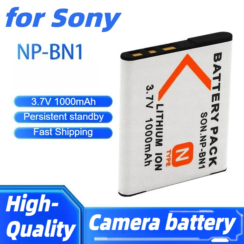 

NP-BN1 NPBN1 Battery and Charger for Sony Cyber-shot DSC-QX10 QX100 QX10 T99 T110 WX5 TX5 TX7 TX9 W390 W380 W350