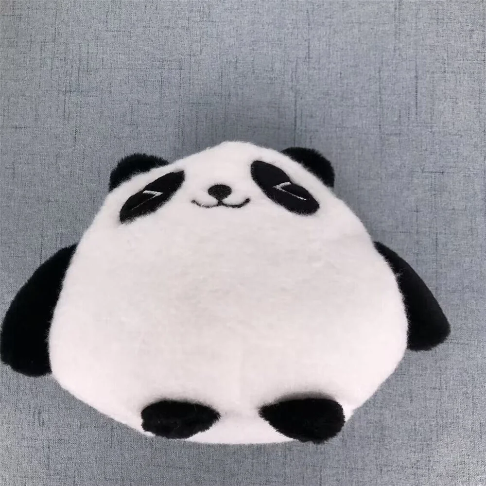 

18CM Panda Plush Stuffed Toy , Pillow Design Panda Plush Doll
