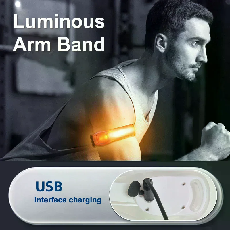 LED Armband Rechargeable, High - Running Gear Lights recension och pris