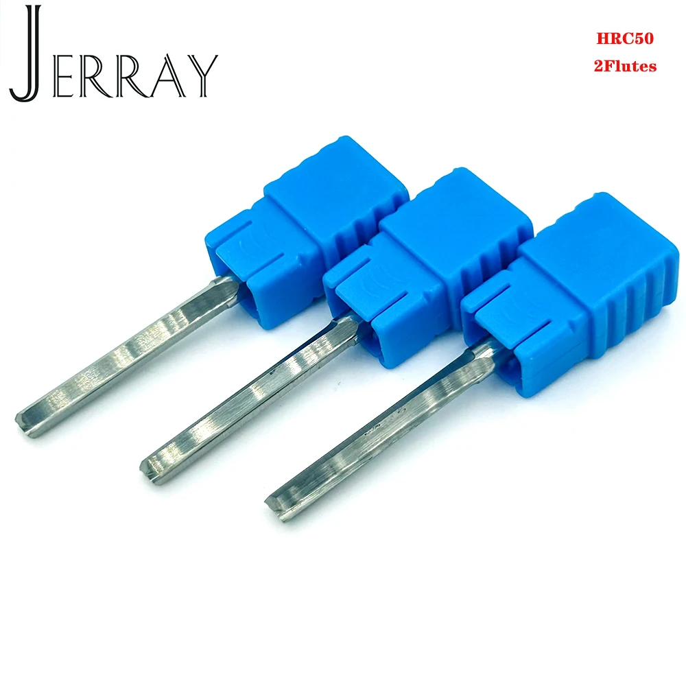 Woodworking end mill 2Flutes D3.175 4 5 6mm Tungsten Carbide End Mill CNC Router Bit Engraving Bit Straight Slot Milling Cutter