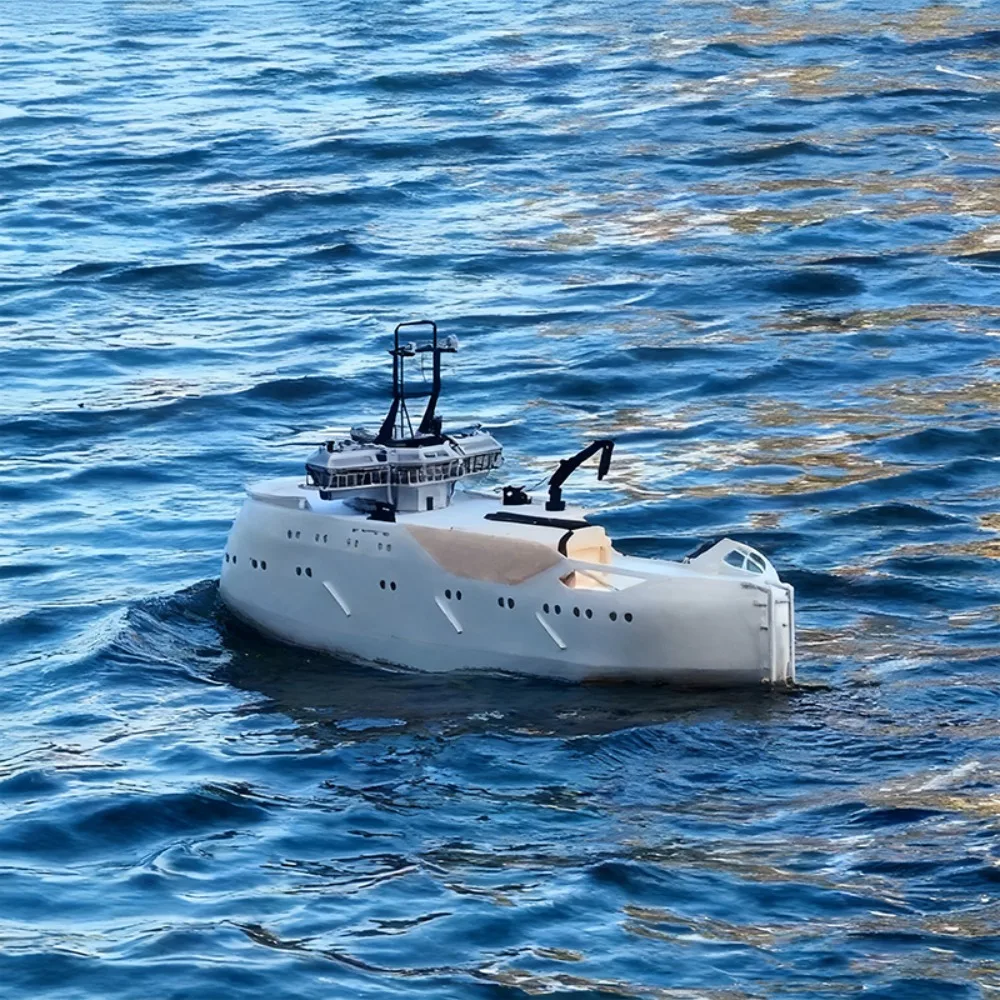 RC Boat 80cm Full Rotation Mechanism Marine Remote Control Ships Dual Motor Driven RC  Schiffe Model Kit Ship Toy