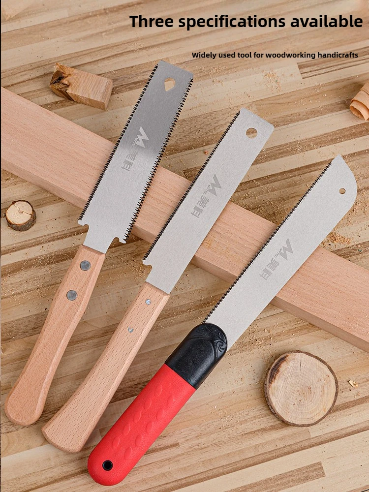 

Professional woodworking hand saw fine tooth carpenter mortise tenon saw imported fast cutting