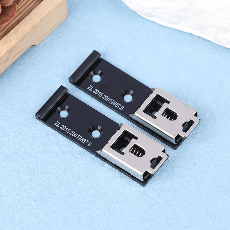 35MM U Shaped DIN Rail Holder Universal Rail Buckle Rail Fixed Clamp Fastener Clip For Relay Mounting