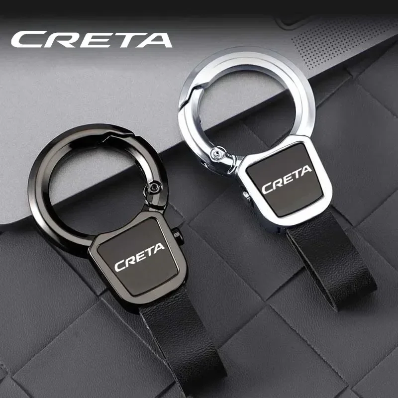 For Hyundai CREAT Badge 2025 Keychains Waist Belt Buckle Women Men i30 i40 i10 i20 Car Key Chains Rings Keyring Pendant Gifts