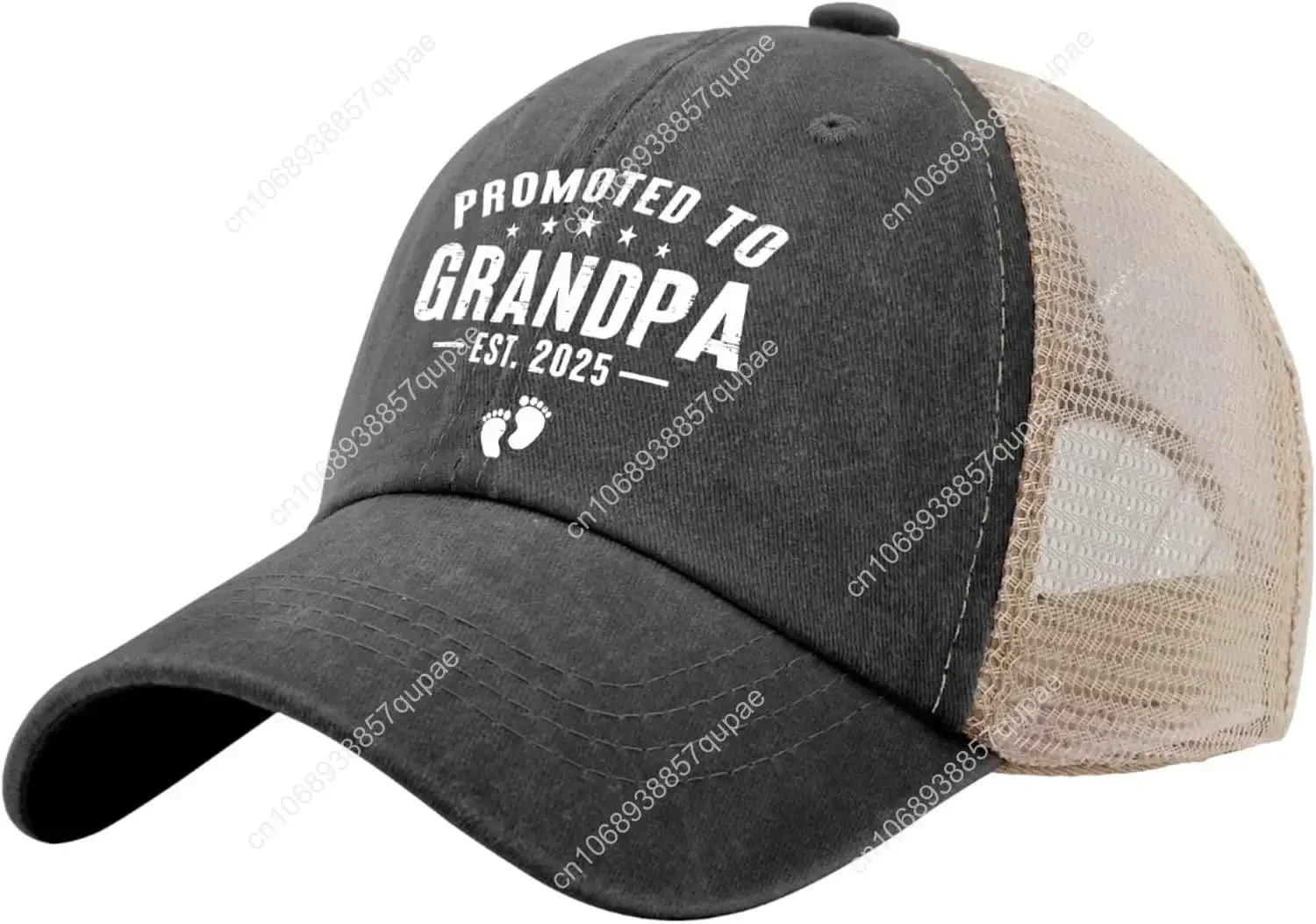 Promoteds to Grandpa 2025 I'm Going to Be Grandpa 2025 Hiking Hats for Women Golf Hat for Women Fitted Golf Hats