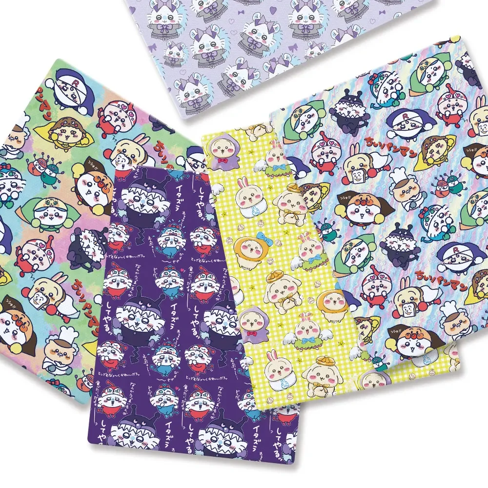 Cartoon Fabric Hot DIY140*50cm Handmade Sewing Patchwork Quilting Baby Dress Home Sheet Printed Fabric Fabric Sewing Kids