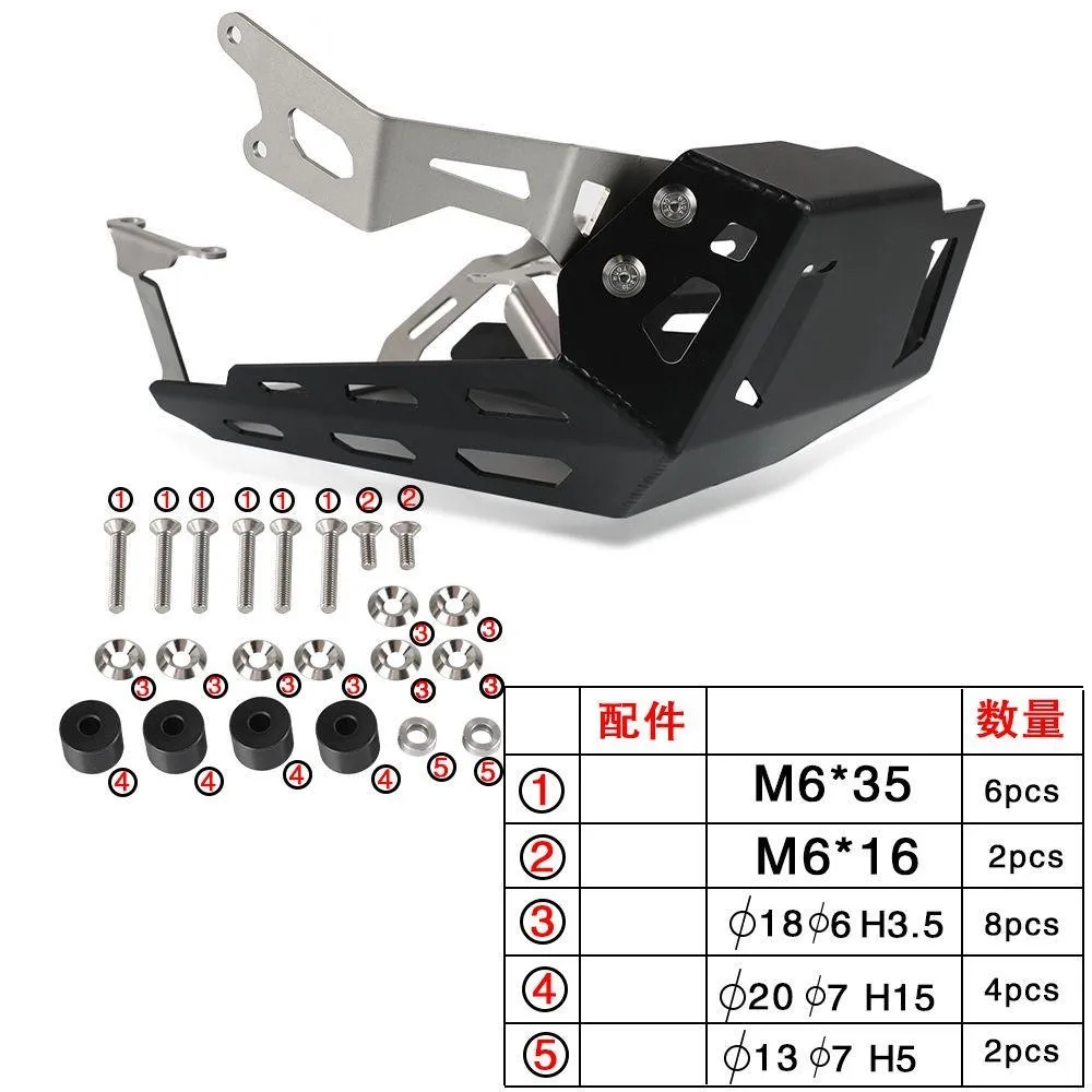 

For YAMAHA XSR900 MT09 2015-2021 2020 2019 2018 2017 Engine Base Chassis Spoiler Guard Cover Skid Plate Protector MT 09 XSR 900