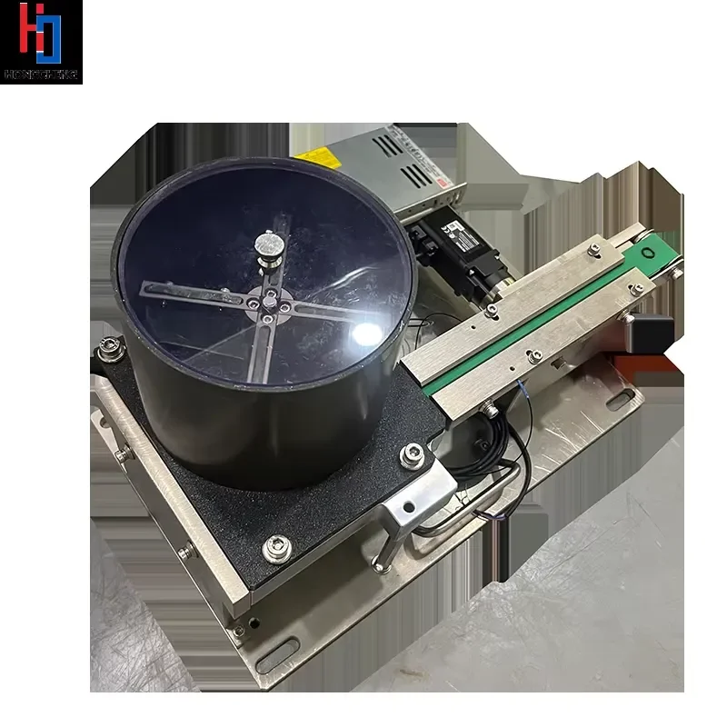 Low-Noise Enclosed Centrifugal Feeder for Rubber O-Rings & Small Parts Automatic Noise-Reduced Vibratory Feeding System