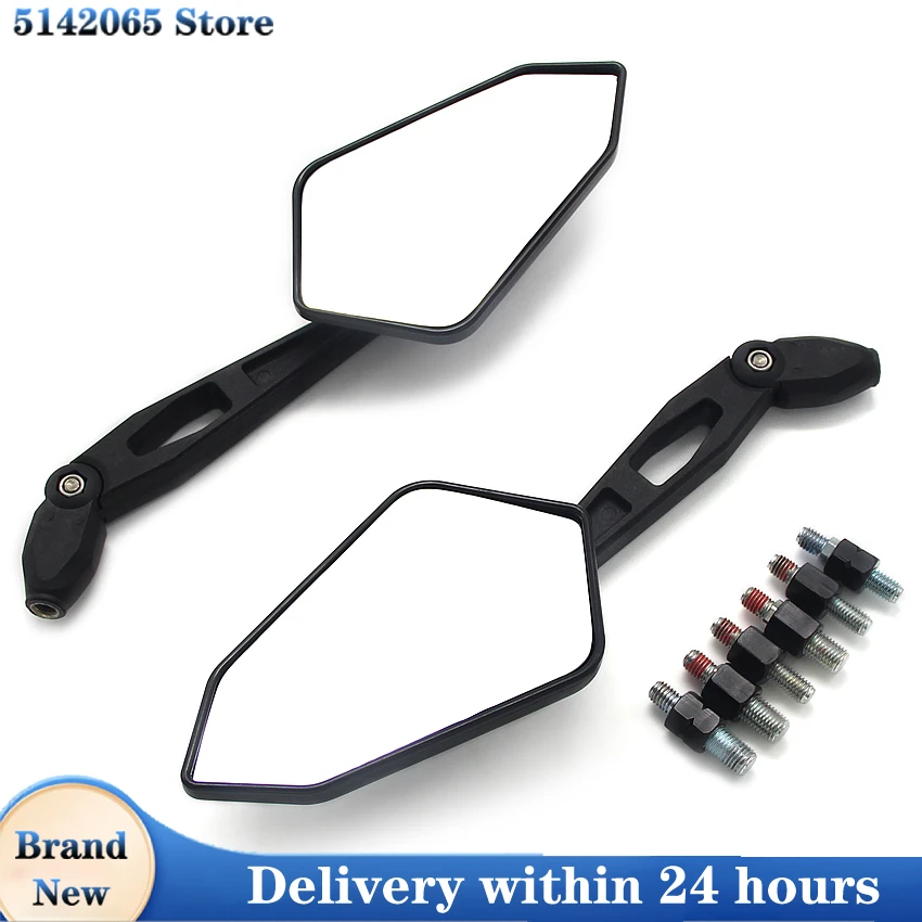 

Motorcycle Accessories Rear View Side Rearview Mirrors For Yamaha MT09 FZ09 MT-03 MT07 MT-09 FZ07 FZ10 MT10 MT-10 FJ09 XJ6 XJ6-N