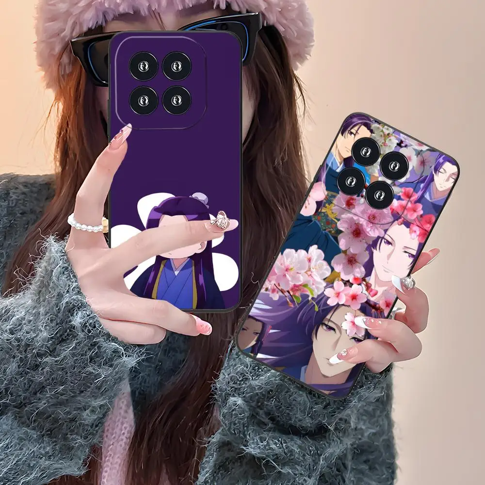 

Чехол для телефона Apothecary Diaries Jinshi для Xiaomi 15 14 13 12 Mi 11 T Ultra Lite Pro S X 5G с цветным принтом, роскошный красивый чехол