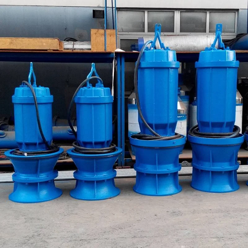 مضخة مياه محورية للتدفق المختلط 315 كيلو وات 8.2 م 7200 م 3 / ساعة مضخات غاطسة للزراعة للفيضانات