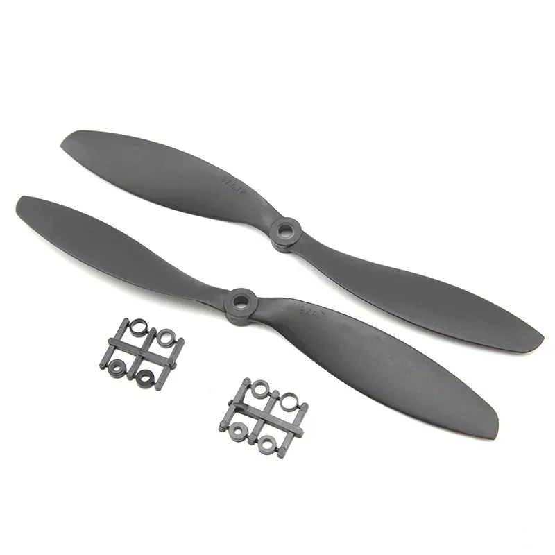 2Pairs(2CW+2CCW) Gemfan Carbon Nylon Propeller 7038 8038 8045 9047 1038 1045 1050 1147 1245 for RC Multirotor Fixed-Wing