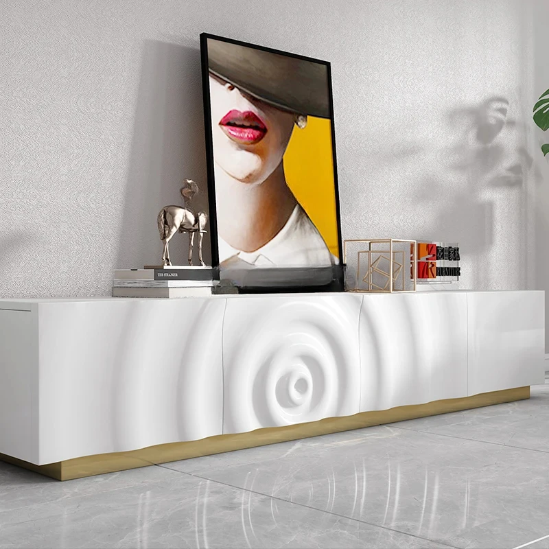 Simple Modern Living Room TV Cabinet Small Apartment Floor Cabinet Creative Personal Household