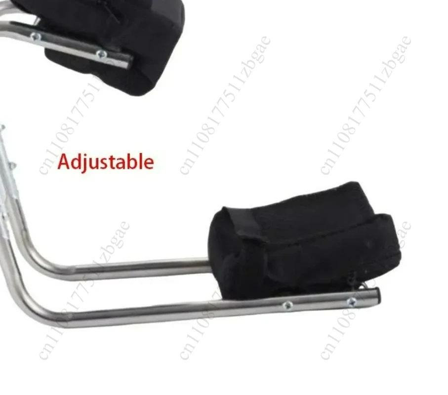 Stainless Steel Adjustable Garden Work Stool, Labor‑Saving Knee Seat Protector with Ankle Support for Farm Work