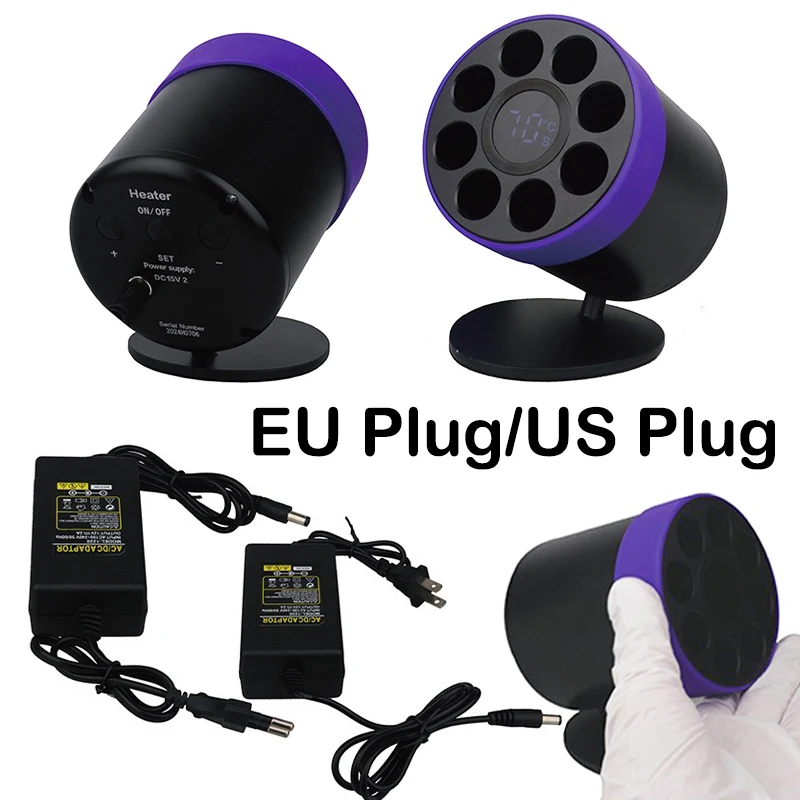 Dental AR Heater Composite Resin Heater With Display Screen Anti-scald Silicone Ring Dentist Material Warmer Equipment EU/US